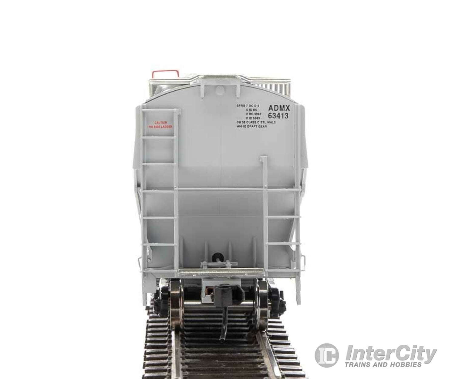 Walthers Proto 105840 67 Trinity 6351 4-Bay Covered Hopper - Ready To Run -- Archer-Daniels-Midland