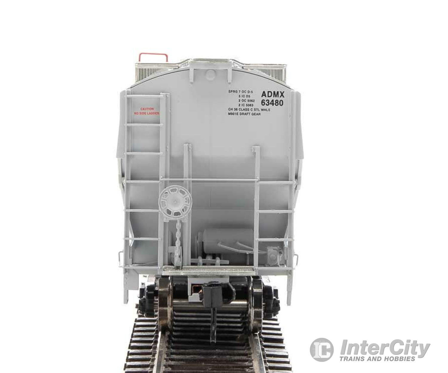 Walthers Proto 105842 67 Trinity 6351 4-Bay Covered Hopper - Ready To Run -- Archer-Daniels-Midland