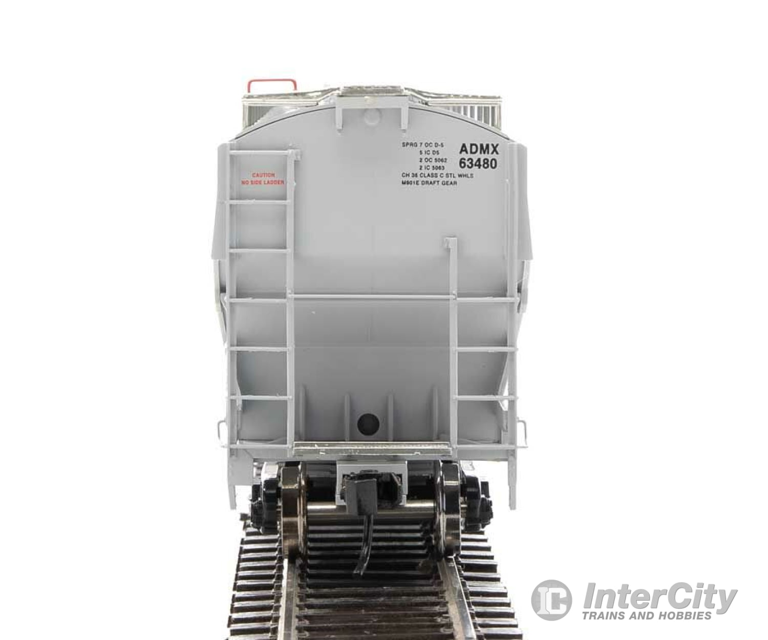 Walthers Proto 105842 67 Trinity 6351 4-Bay Covered Hopper - Ready To Run -- Archer-Daniels-Midland