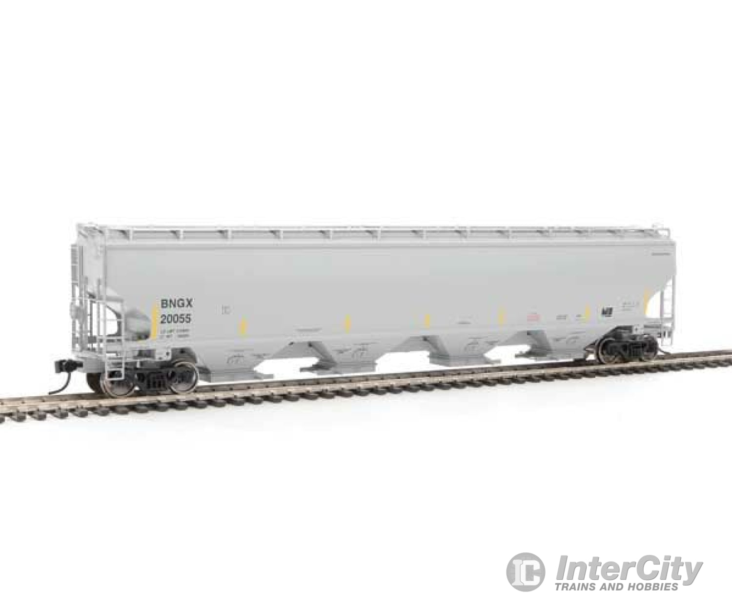 Walthers Proto 105843 67 Trinity 6351 4-Bay Covered Hopper - Ready To Run -- Bunge Corporation Bngx