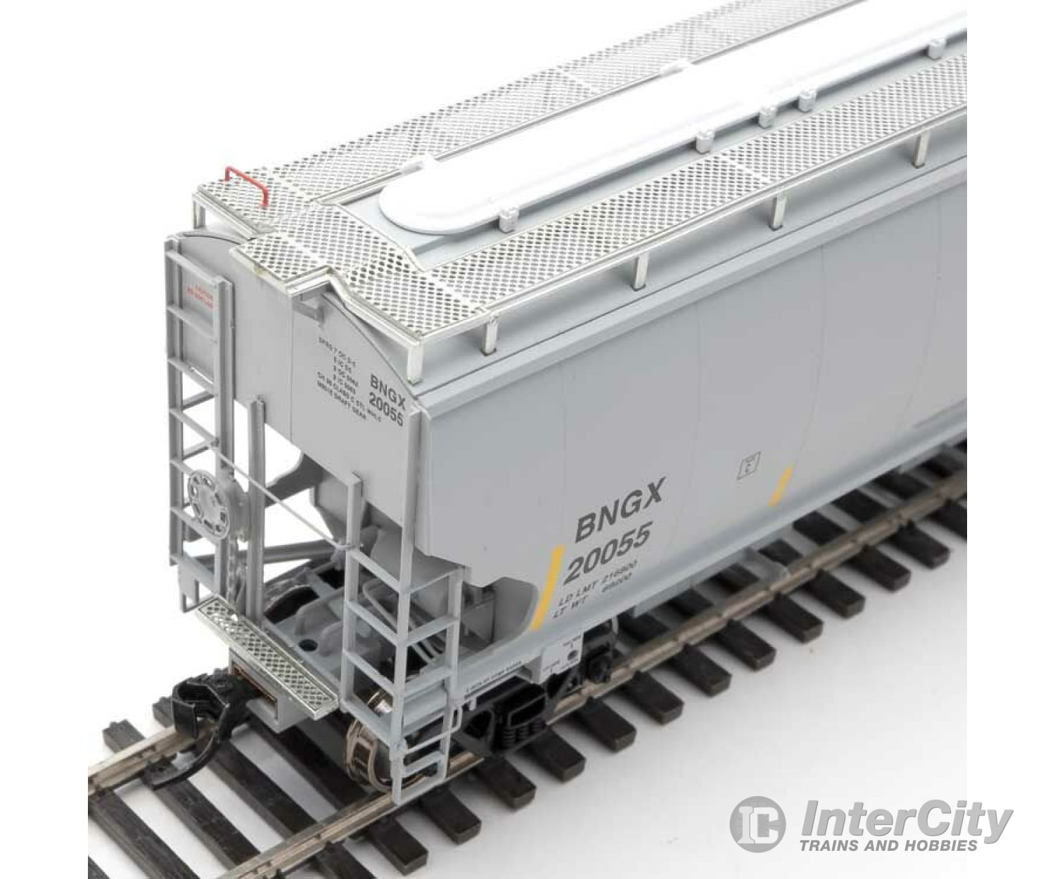 Walthers Proto 105843 67 Trinity 6351 4-Bay Covered Hopper - Ready To Run -- Bunge Corporation Bngx