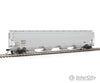 Walthers Proto 105843 67 Trinity 6351 4-Bay Covered Hopper - Ready To Run -- Bunge Corporation Bngx