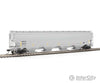 Walthers Proto 105846 67 Trinity 6351 4-Bay Covered Hopper - Ready To Run -- Bunge Corporation Bngx