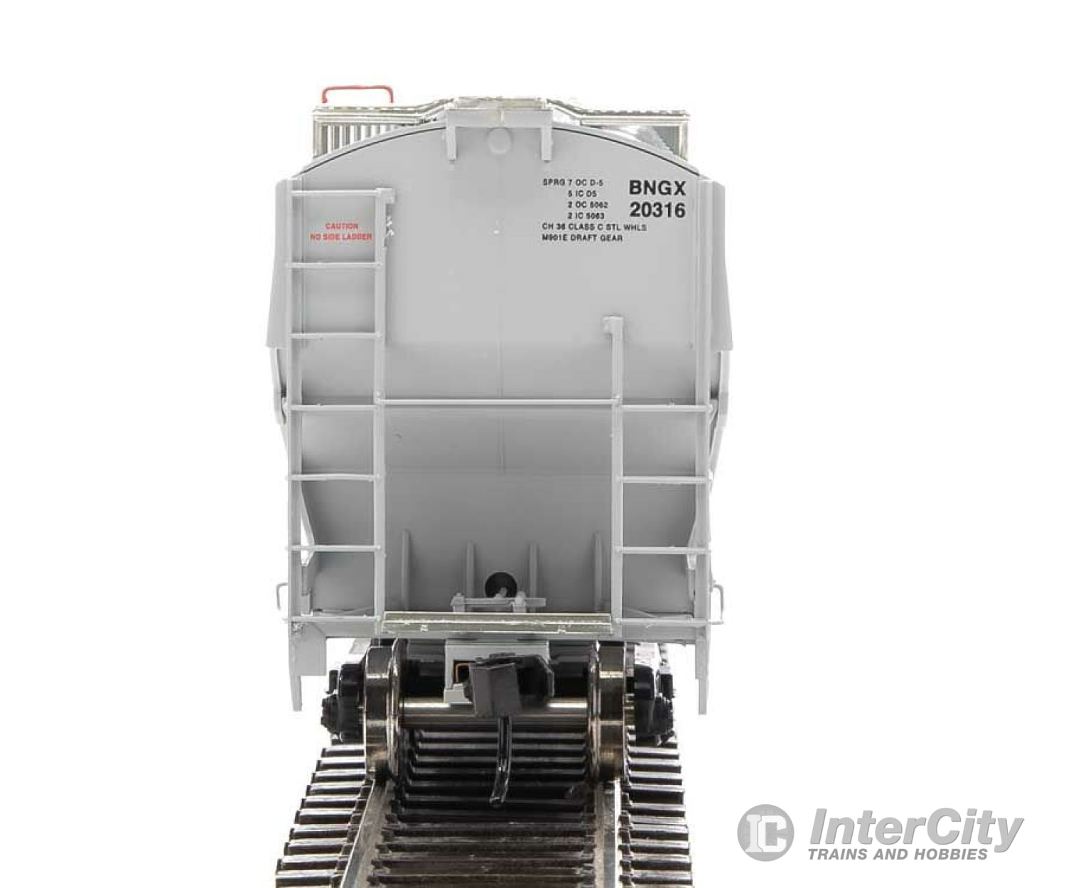 Walthers Proto 105846 67 Trinity 6351 4-Bay Covered Hopper - Ready To Run -- Bunge Corporation Bngx