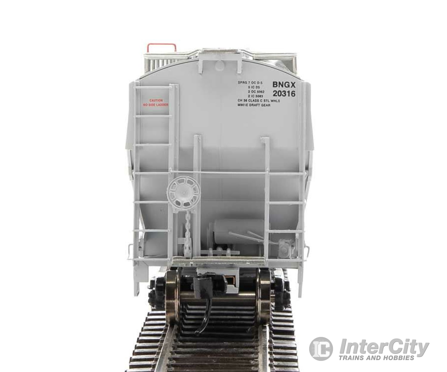 Walthers Proto 105846 67 Trinity 6351 4-Bay Covered Hopper - Ready To Run -- Bunge Corporation Bngx