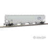 Walthers Proto 105850 67 Trinity 6351 4-Bay Covered Hopper - Ready To Run -- Cenex Harvest States