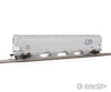 Walthers Proto 105850 67 Trinity 6351 4-Bay Covered Hopper - Ready To Run -- Cenex Harvest States