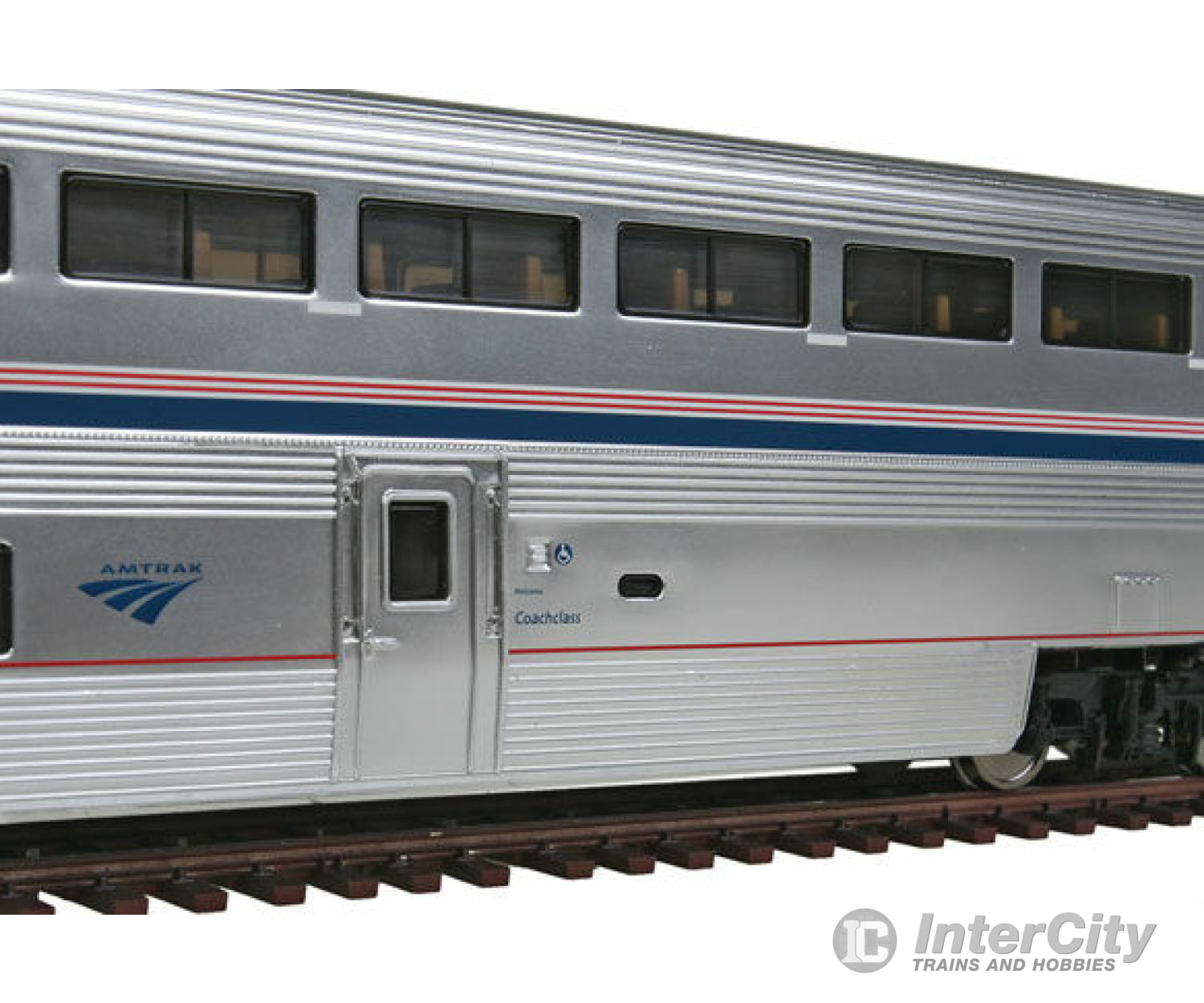 Walthers Proto 11013 85 Pullman-Standard Superliner I Coach - Standard Ready To Run -- Amtrak (Phase