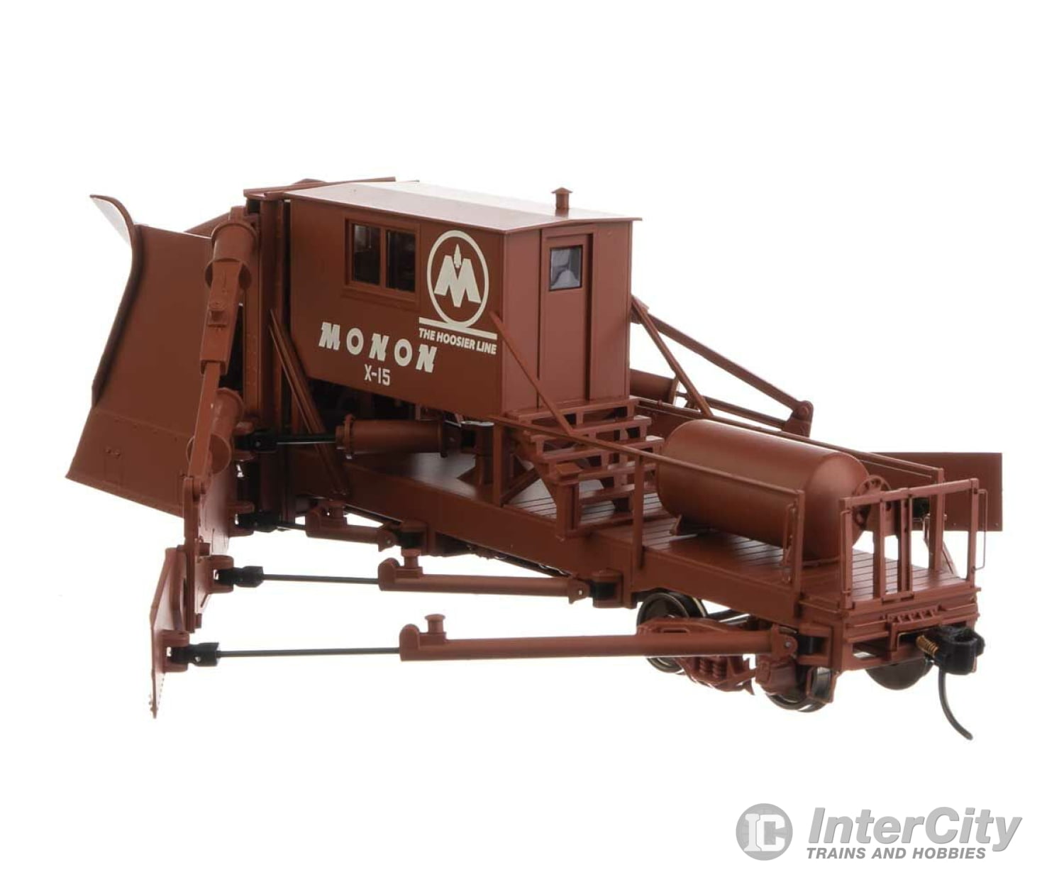 Walthers Proto 110130 Jordan Spreader - Ready To Run -- Monon #X-15 Freight Cars