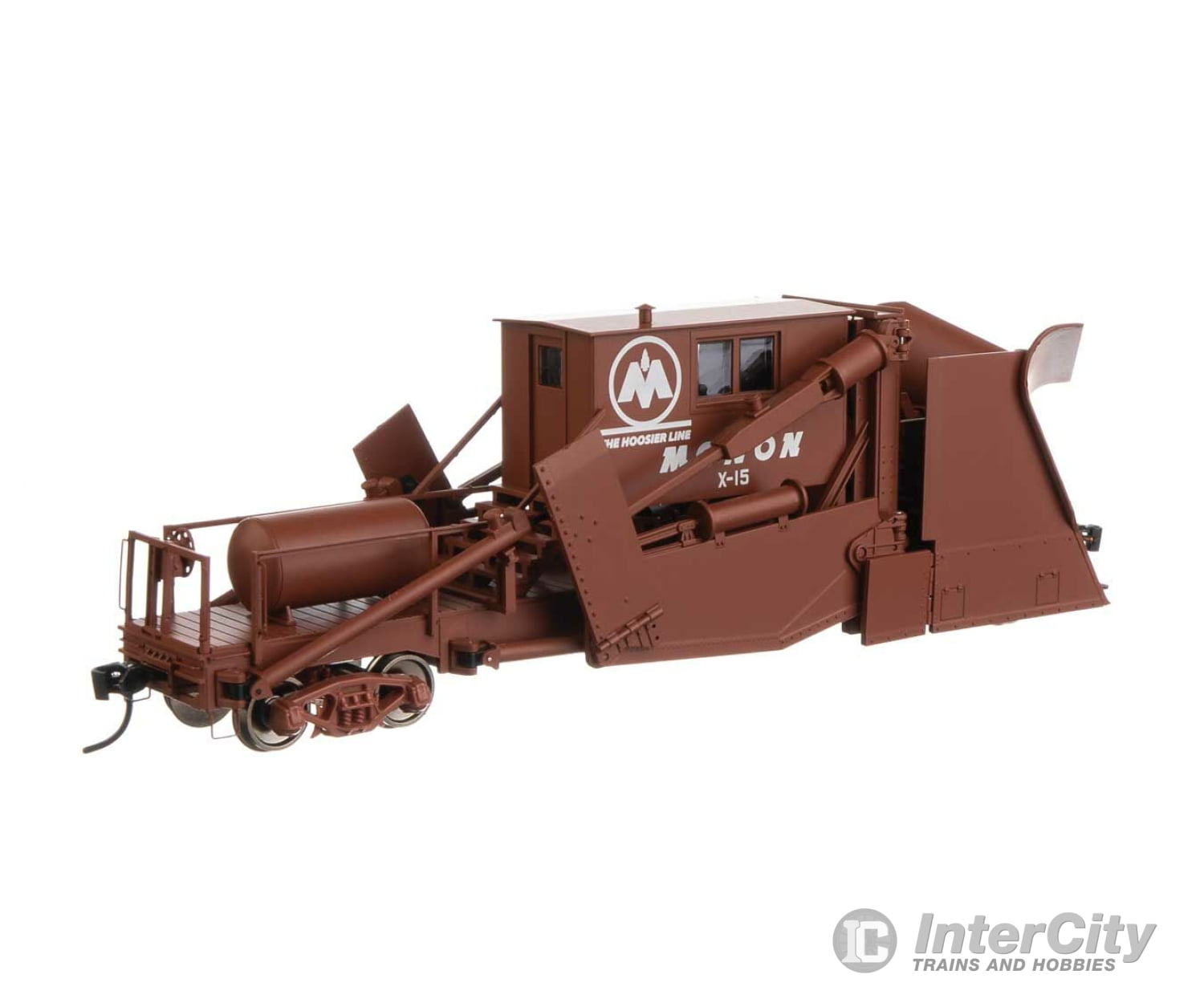 Walthers Proto 110130 Jordan Spreader - Ready To Run -- Monon #X-15 Freight Cars