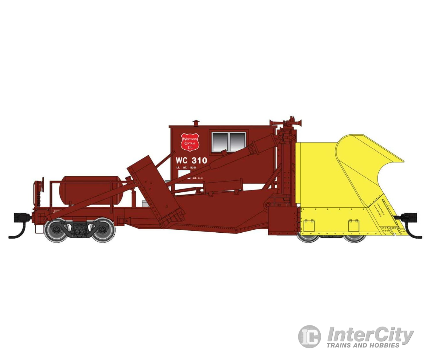 Walthers Proto 110132 Jordan Spreader - Ready To Run -- Wisconsin Central #310 Freight Cars