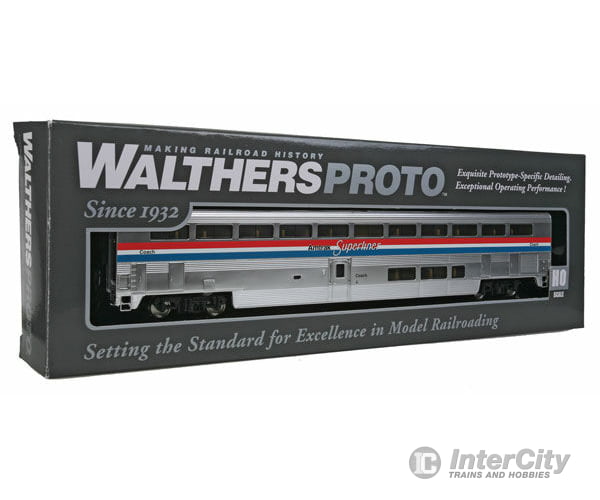 Walthers Proto 12011 85 Pullman-Standard Superliner I Coach - Lighted Ready To Run -- Amtrak(R)