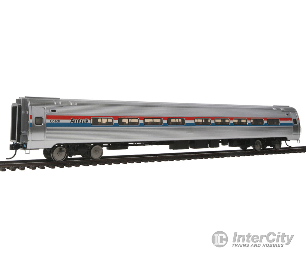 Walthers Proto 12207 85 Amfleet I 84-Seat Coach - Lighted Ready To Run -- Amtrak (Phase Iii)