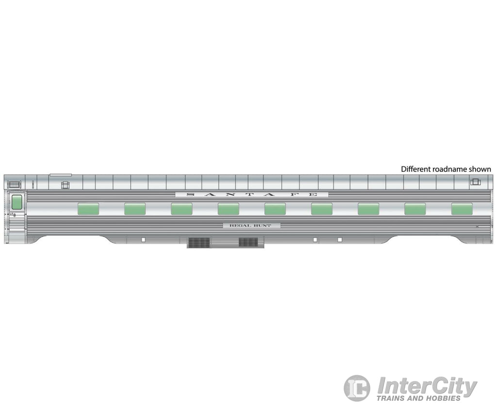 Walthers Proto 16253 85 Pullman-Standard Regal Series 4-4-2 Sleeper - Ready To Run -- Lighted Santa