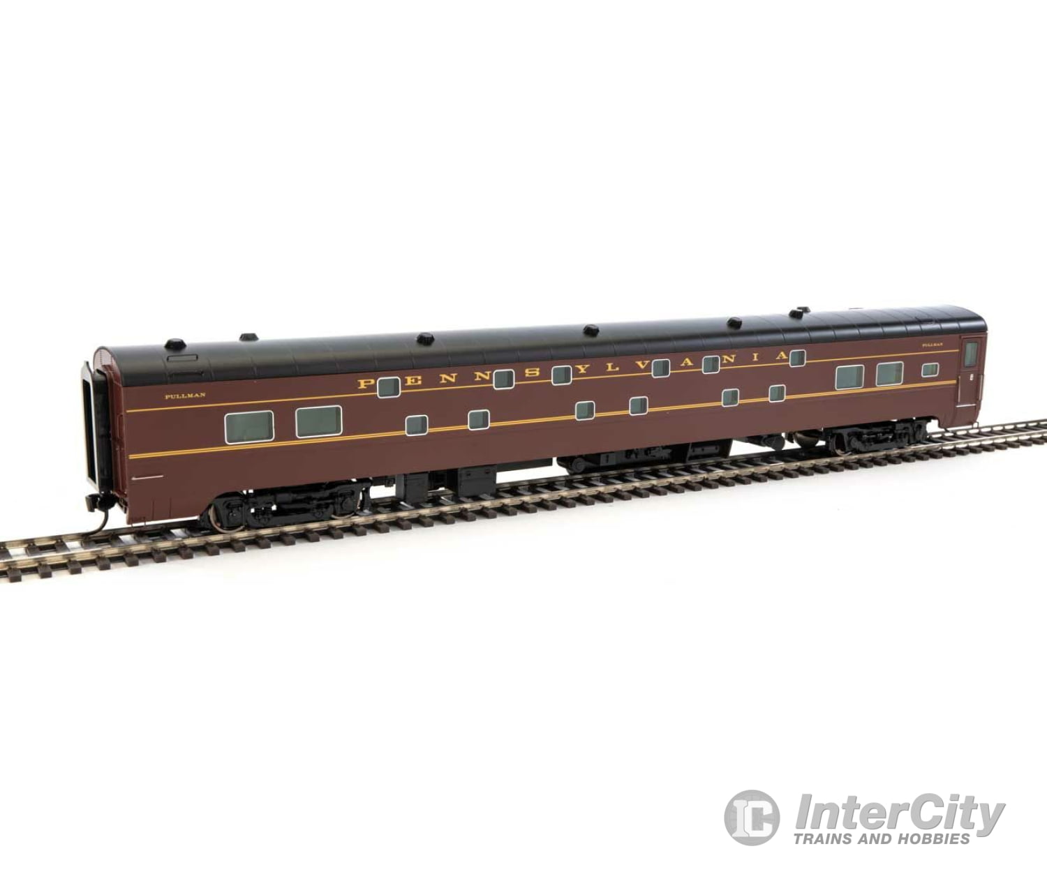 Walthers Proto 16720 85 Pullman-Standard 12-4 Sleeper Plan 4130 - Led Lights No Skirts --