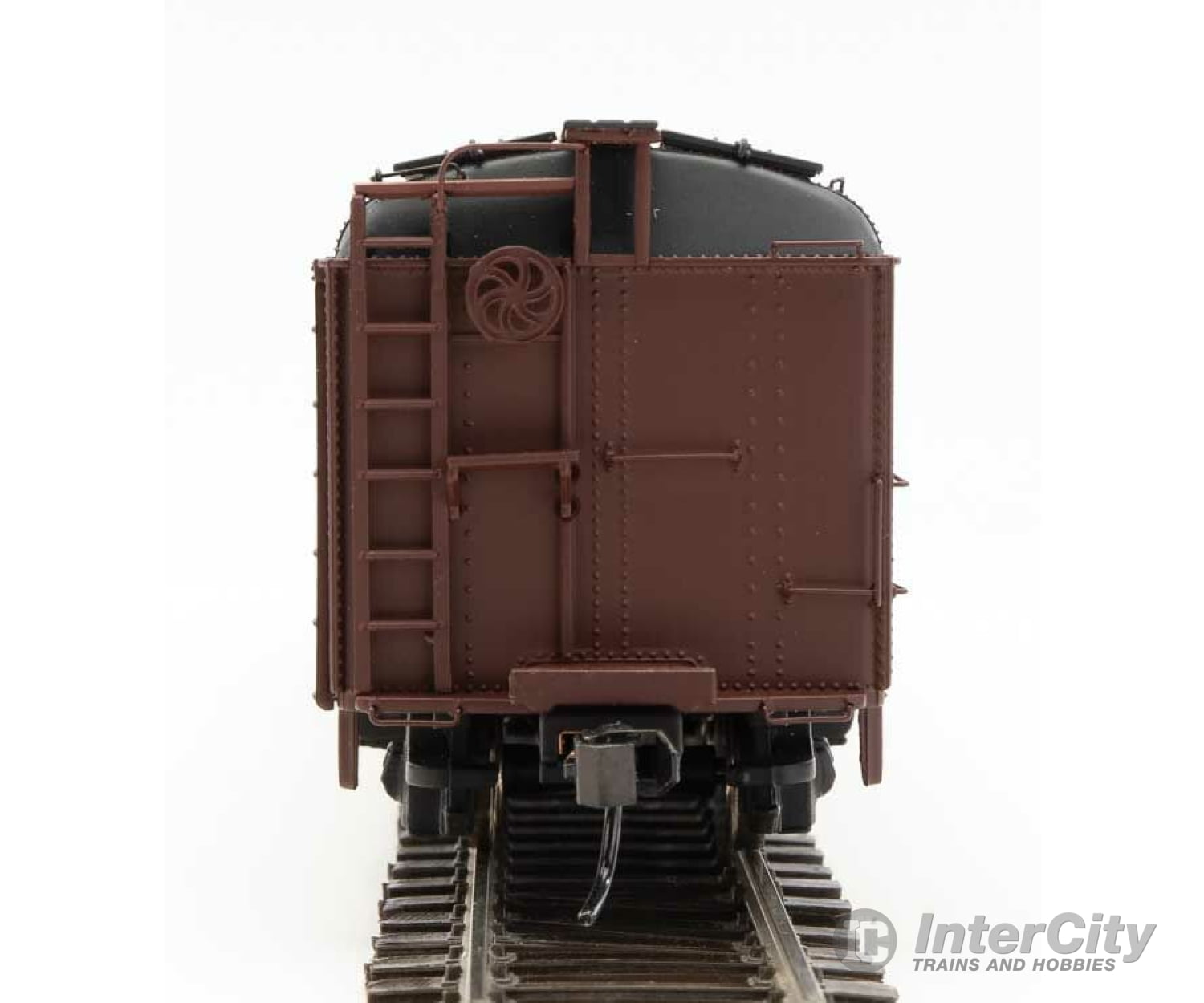 Walthers Proto 17230 50 Pennsylvania Class R50B Express Reefer -- Railroad #2955 (Tuscan Black;