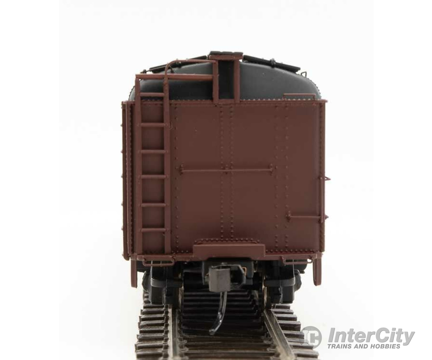 Walthers Proto 17230 50 Pennsylvania Class R50B Express Reefer -- Railroad #2955 (Tuscan Black;