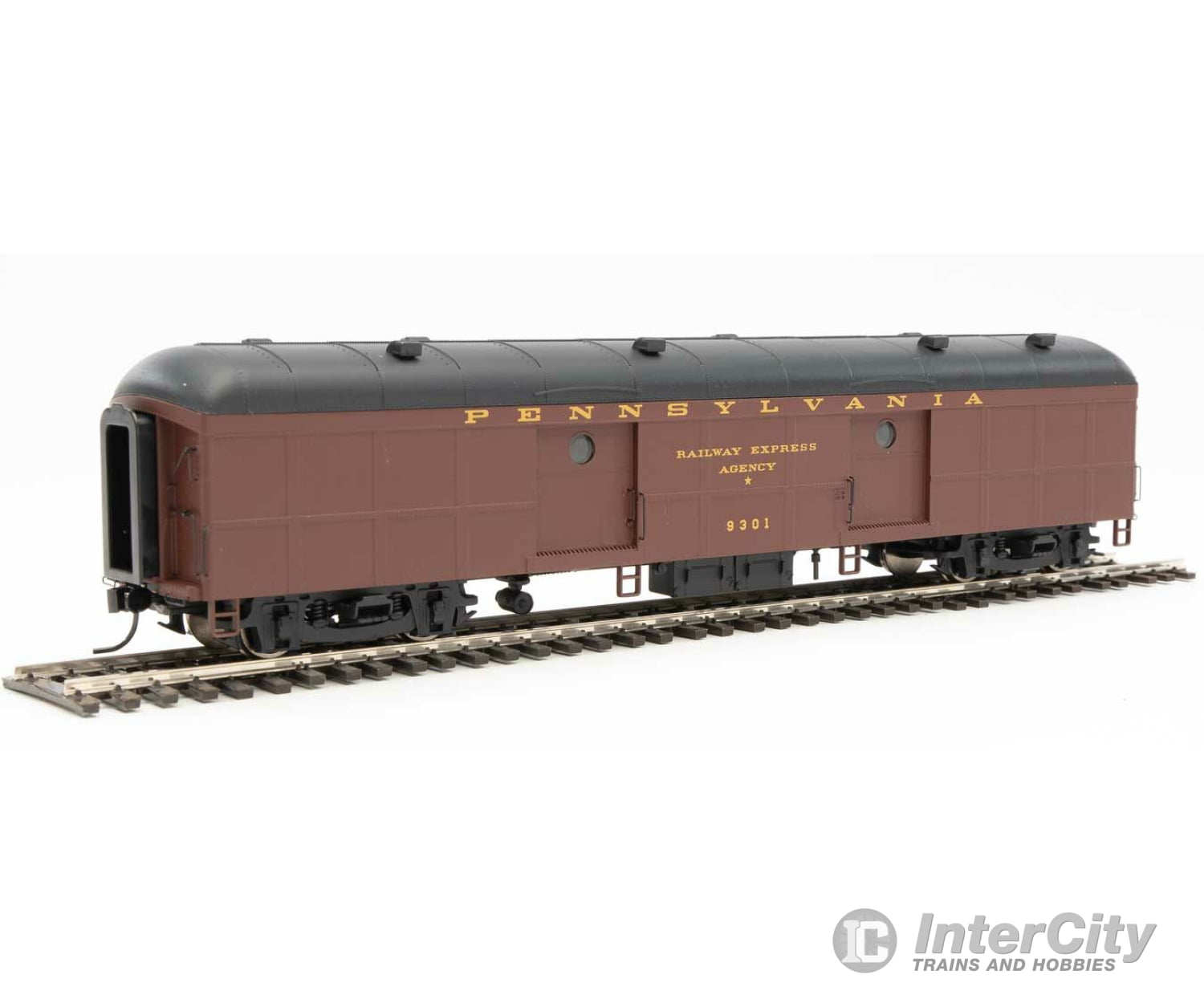 Walthers Proto 17247 60 Pennsylvania Class B60B Baggage Car W/Standard Doors -- Railroad #9301