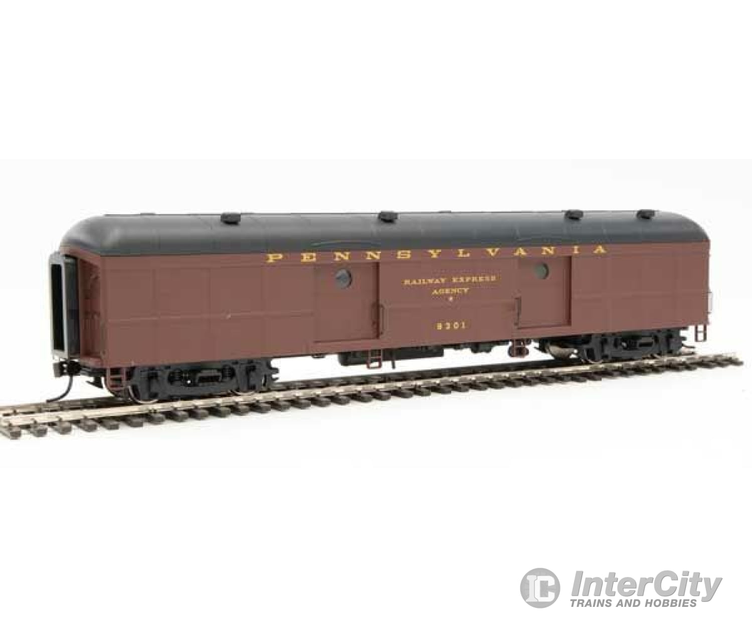 Walthers Proto 17247 60 Pennsylvania Class B60B Baggage Car W/Standard Doors -- Railroad #9301