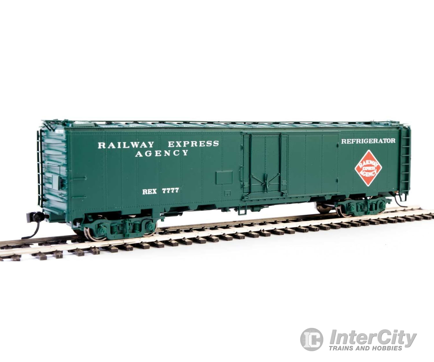 Walthers Proto 17317 50 Rea Riveted Steel Express Reefer -- Railway Agency #7777 (Early) Freight