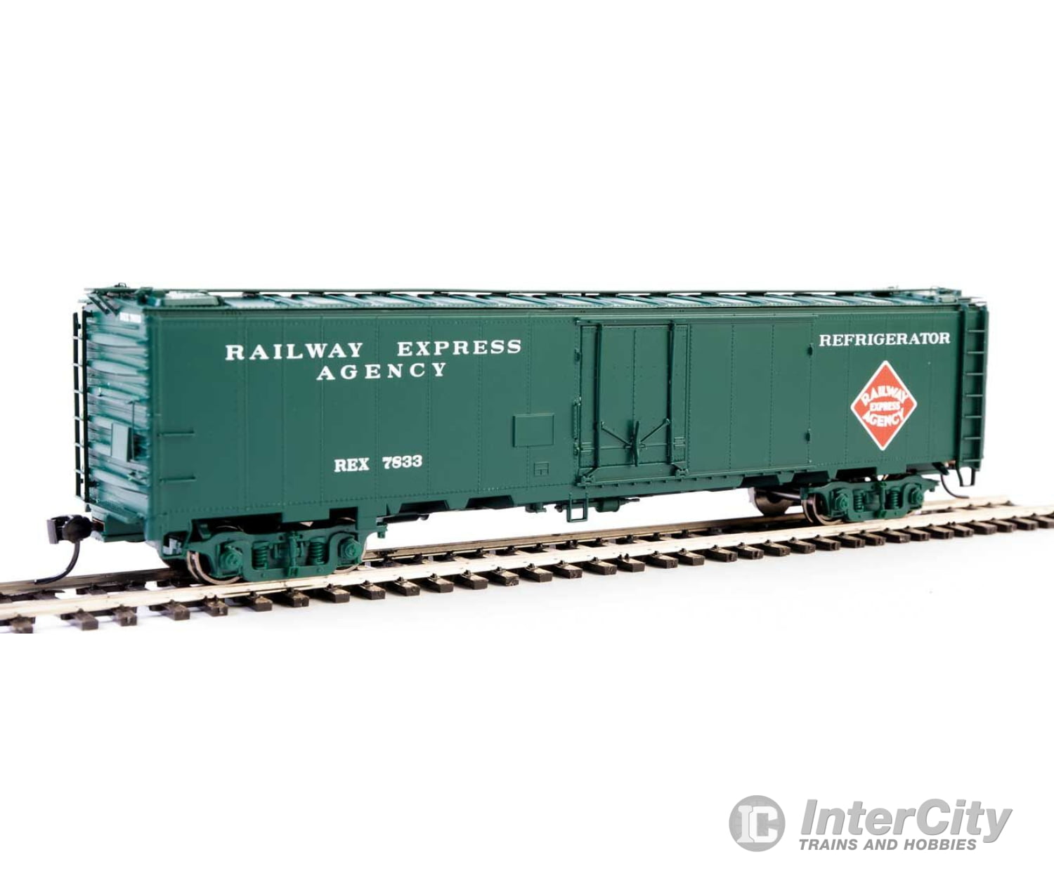 Walthers Proto 17318 50 Rea Riveted Steel Express Reefer -- Railway Agency #7833 (Early) Freight