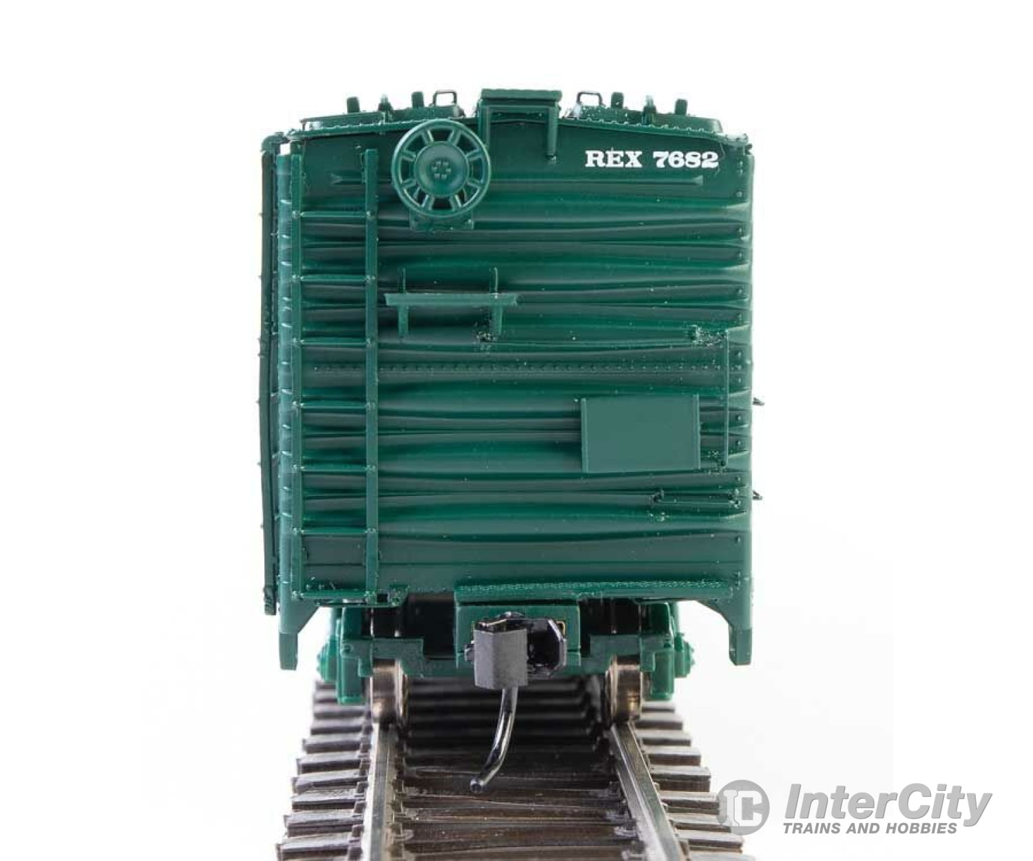 Walthers Proto 17320 50 Rea Riveted Steel Express Reefer -- Railway Agency #7682 Freight Cars