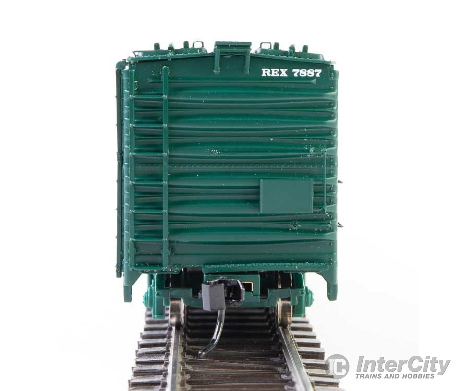 Walthers Proto 17322 50 Rea Riveted Steel Express Reefer -- Railway Agency #7887 Freight Cars