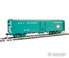 Walthers Proto 17325 50 Rea Riveted Steel Express Reefer -- Railway Agency #7646 (Light Green)