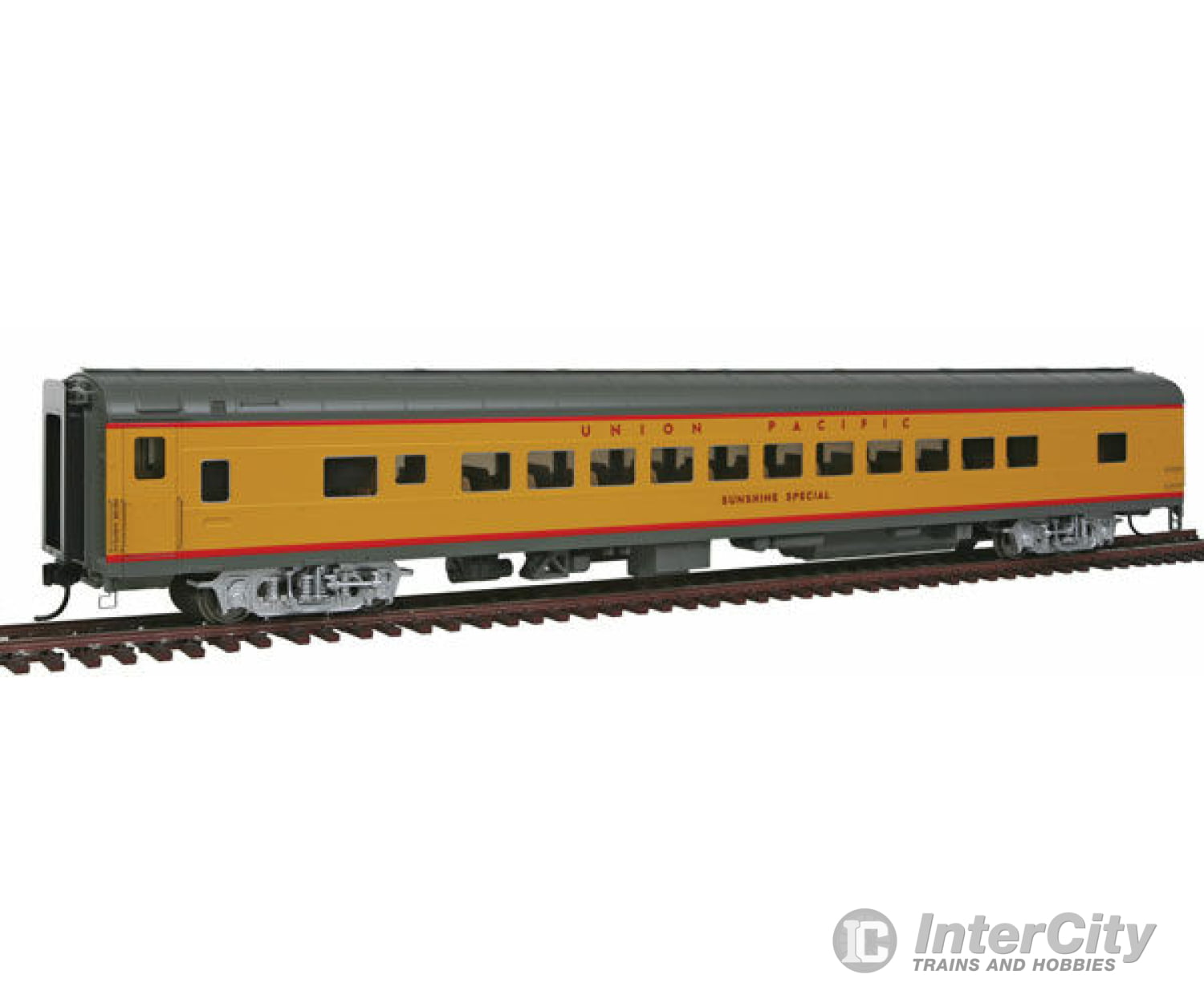 Walthers Proto 18002 85 Acf 44-Seat Coach - Standard Union Pacific(R) Heritage Fleet -- Sunshine