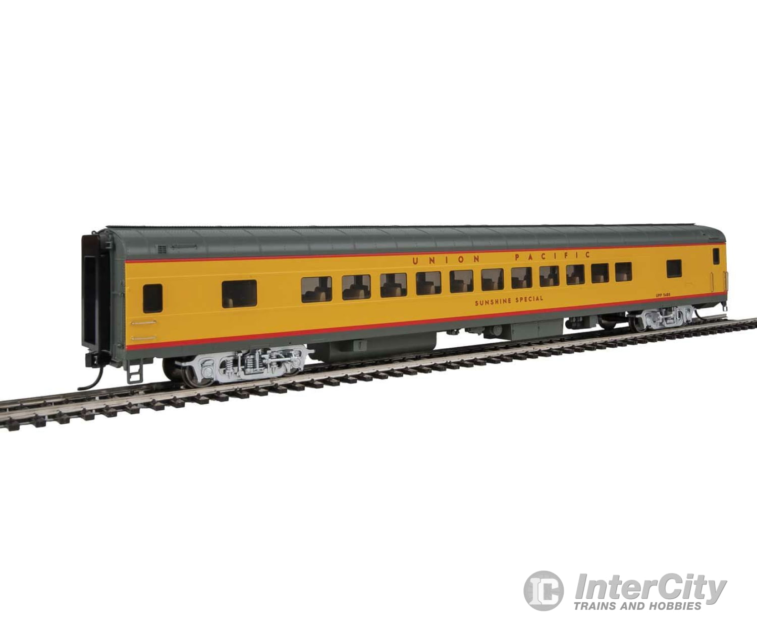 Walthers Proto 18005 85 Acf 44-Seat Coach - Standard Union Pacific(R) Heritage Fleet -- Sunshine