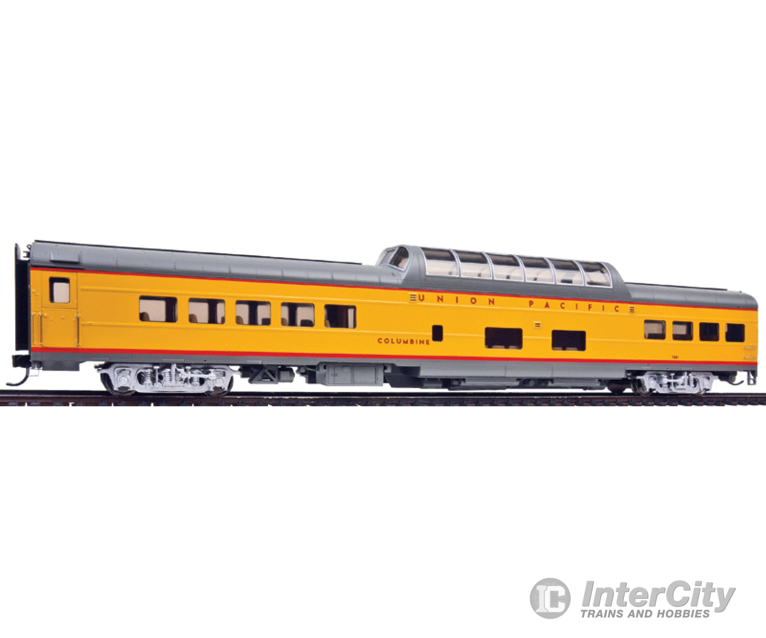 Walthers Proto 18050 85 Acf Dome Coach - Standard Union Pacific(R) Heritage Fleet -- Columbine;