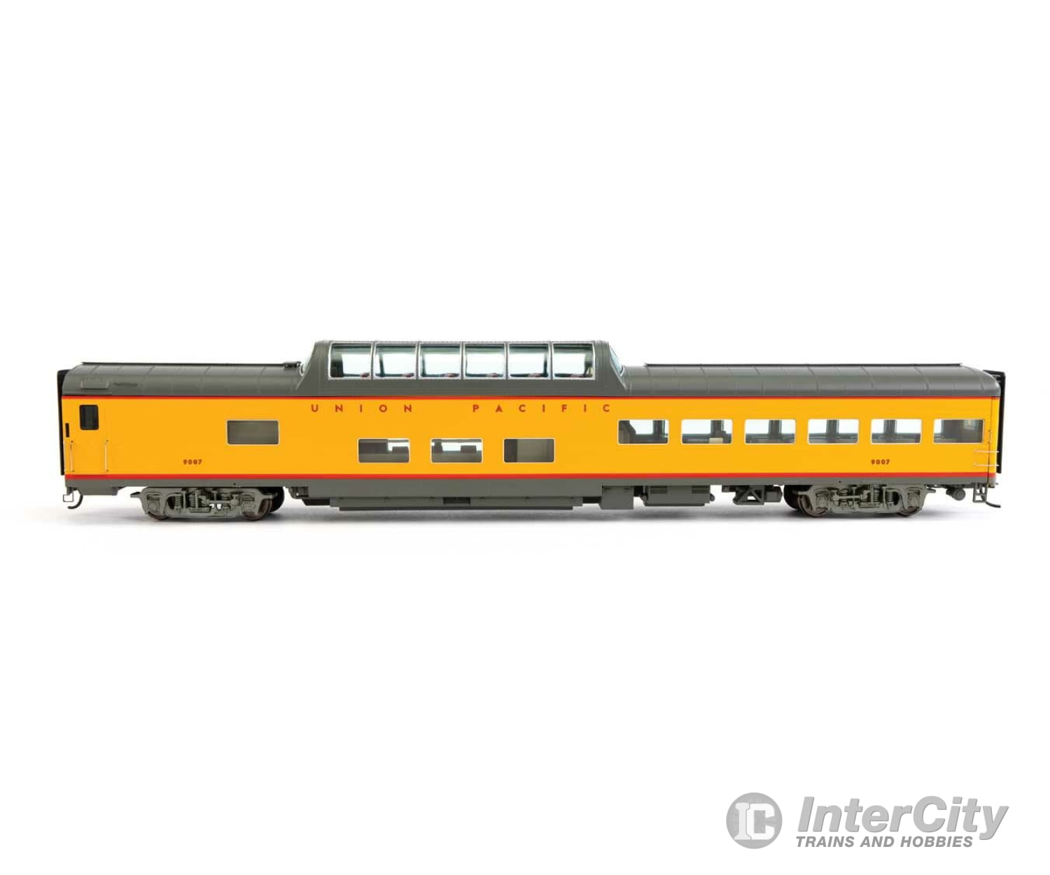 Walthers Proto 18210 85 American Car & Foundry Dome Lounge -- Union Pacific Standard With Decals