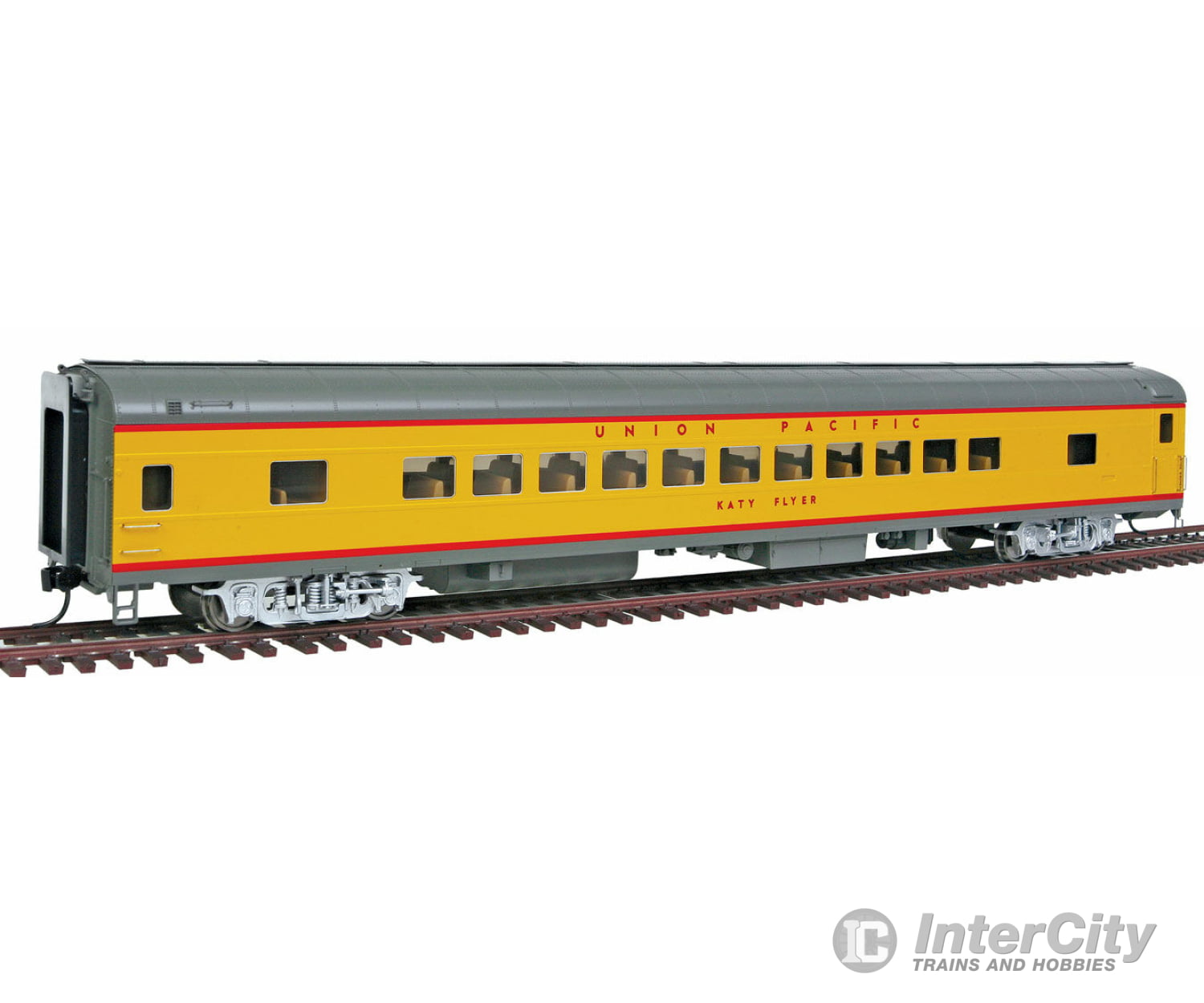 Walthers Proto 18500 85 Acf 44-Seat Coach - Lighted Union Pacific(R) Heritage Fleet -- Katy Flyer;