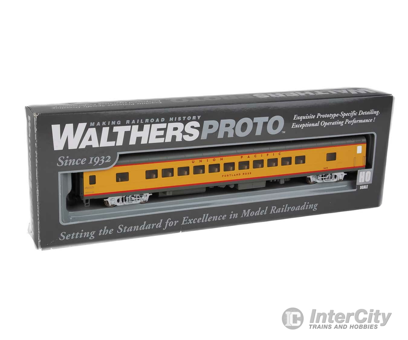 Walthers Proto 18504 85 Acf 44-Seat Coach - Lighted Union Pacific(R) Heritage Fleet -- Portland Rose