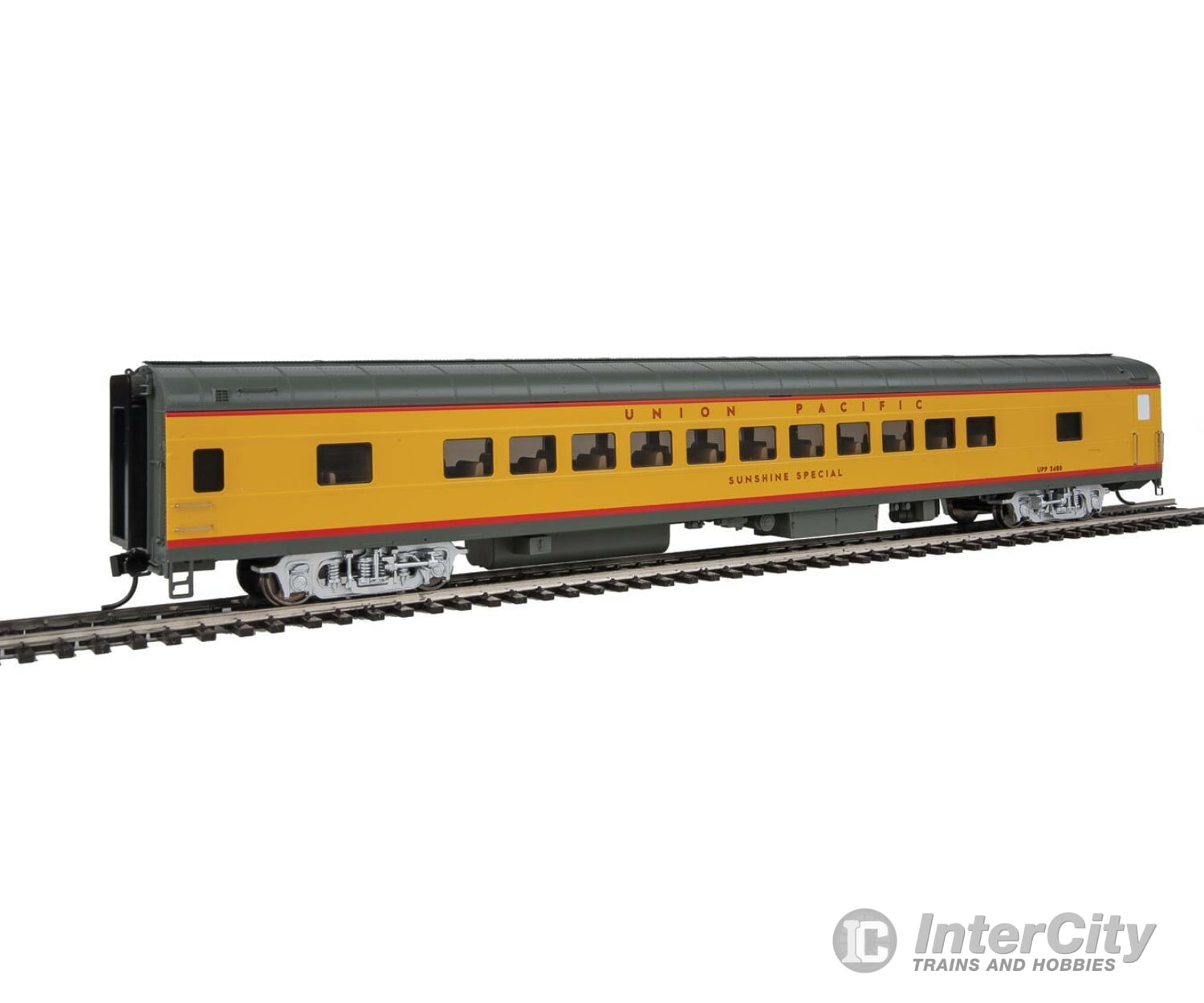 Walthers Proto 18505 85 Acf 44-Seat Coach - Lighted Union Pacific(R) Heritage Fleet -- Sunshine