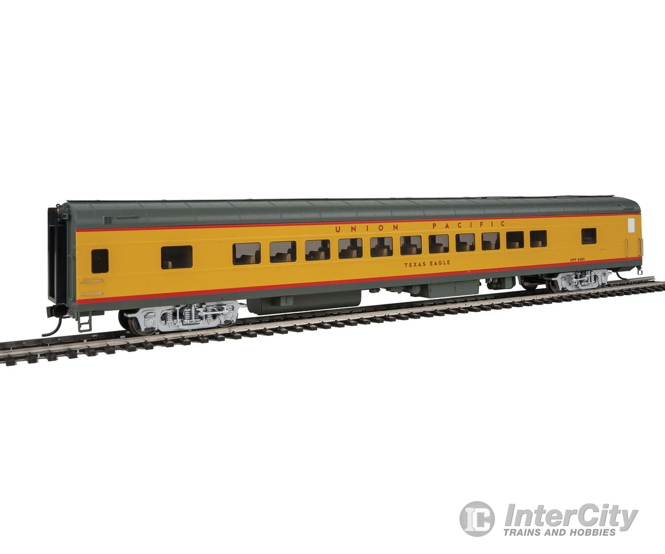 Walthers Proto 18507 85 Acf 44-Seat Coach Union Pacific(R) Heritage Fleet - Ready To Run Lighted --
