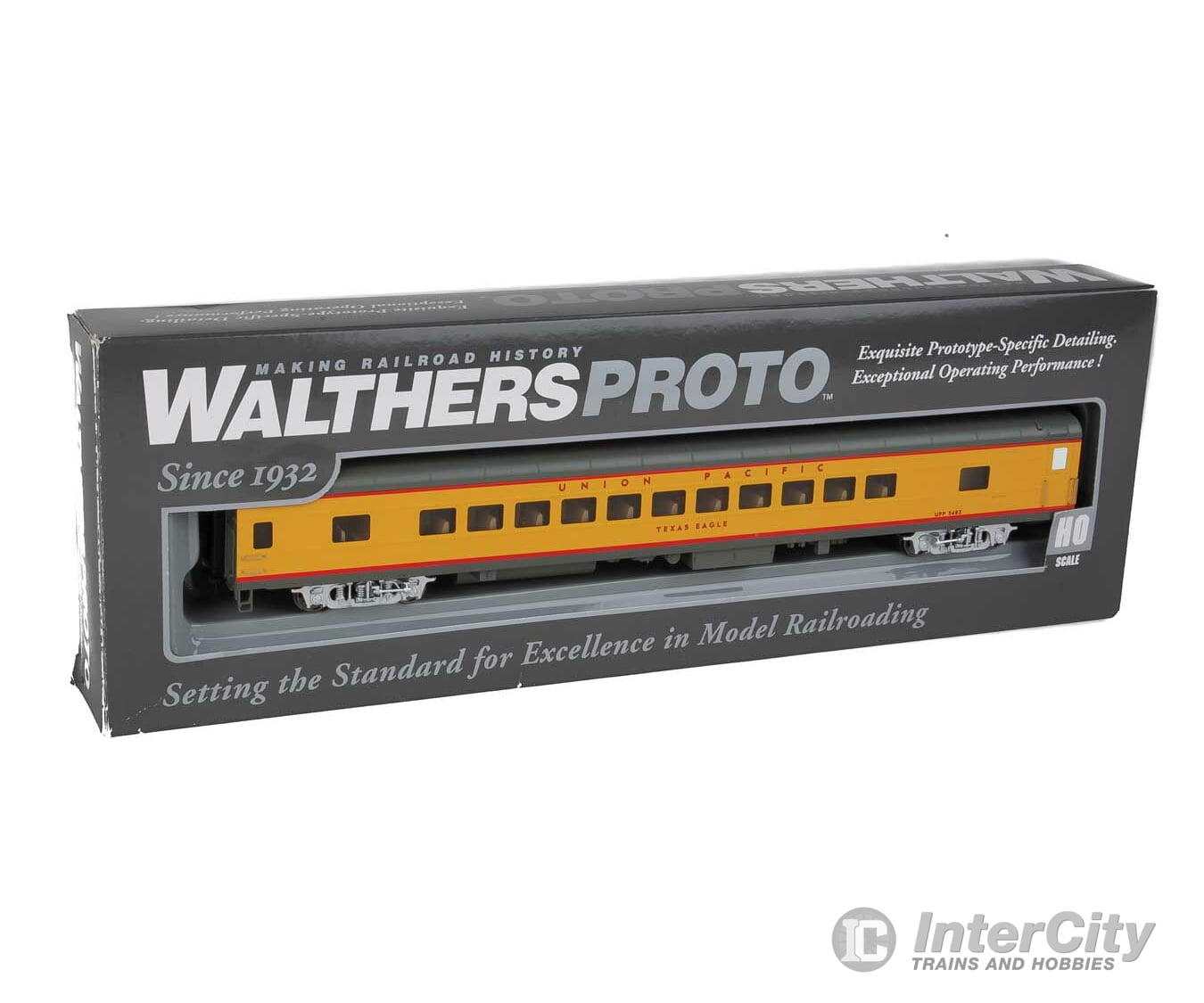 Walthers Proto 18507 85 Acf 44-Seat Coach Union Pacific(R) Heritage Fleet - Ready To Run Lighted --