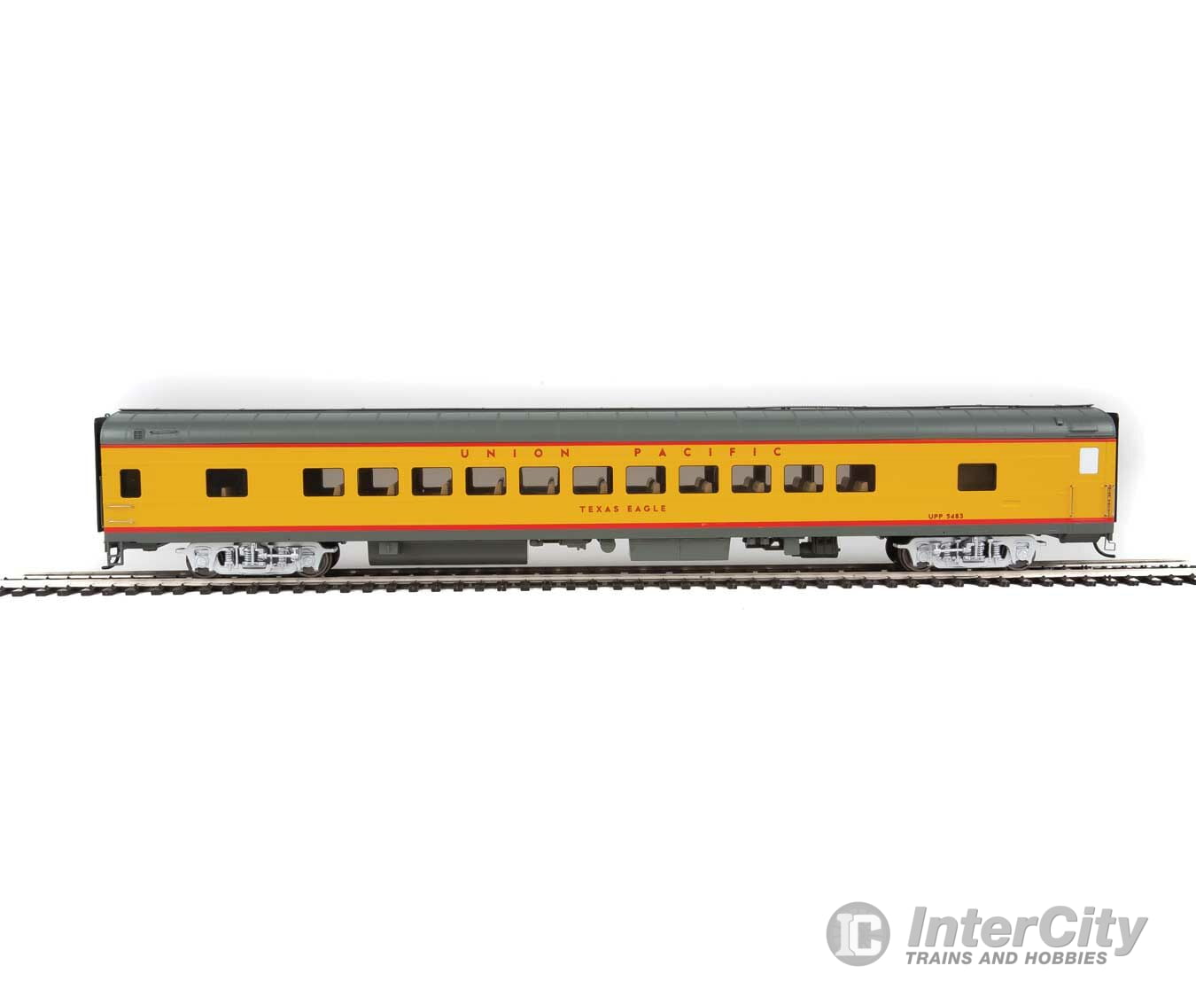 Walthers Proto 18507 85 Acf 44-Seat Coach Union Pacific(R) Heritage Fleet - Ready To Run Lighted --