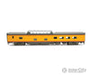 Walthers Proto 18660 85 American Car & Foundry Dome Diner -- Union Pacific #8001 (Yellow Red Gray