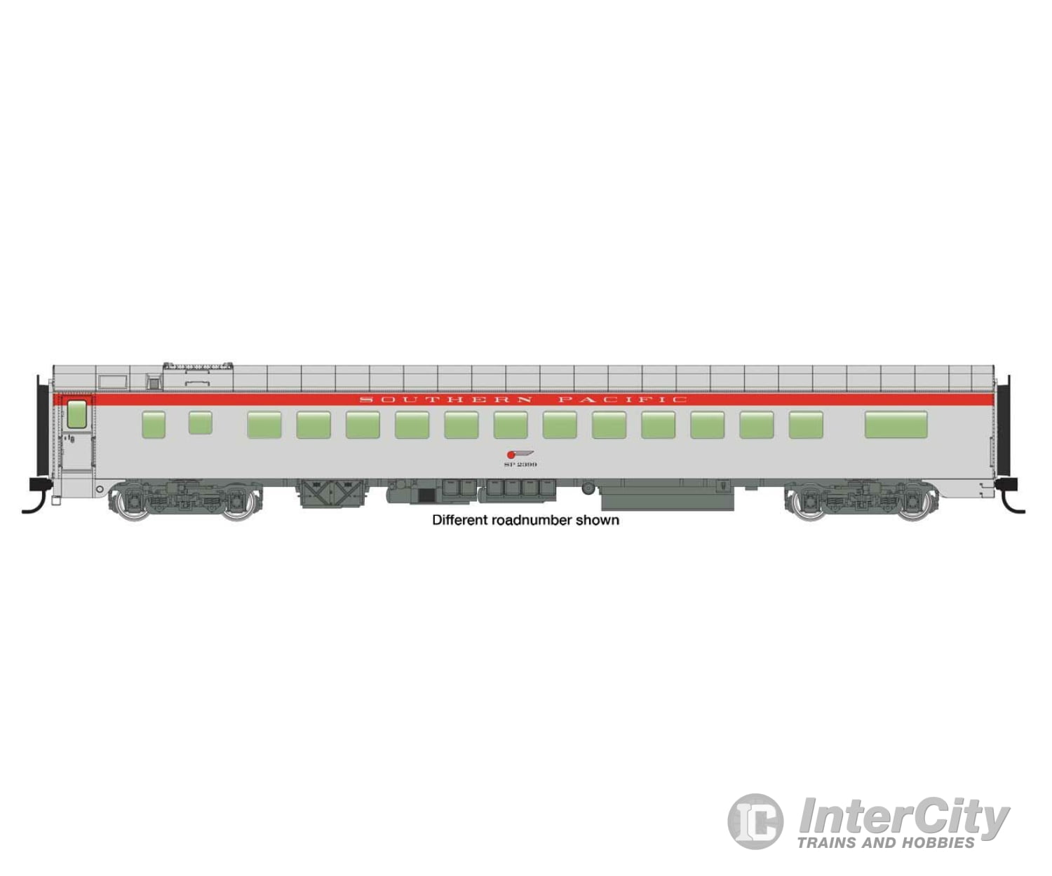 Walthers Proto 18916 85 Pullman-Standard Southern Pacific 83-C-2 Coach -- Pacific(Tm) #2400