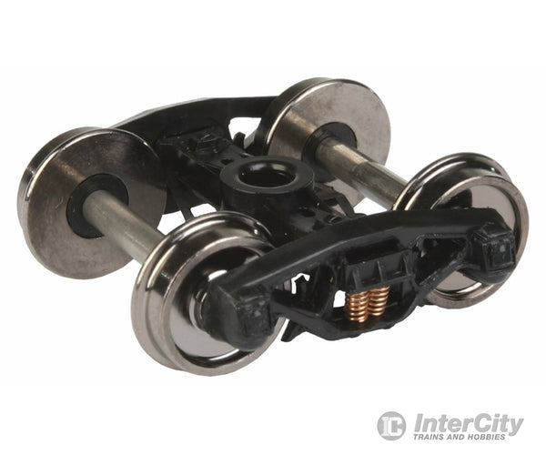 Walthers Proto 2008 Sprung Plastic Trucks W/33 Metal Rp-25 Wheels & Axles -- Bettendorf - 1 Pair