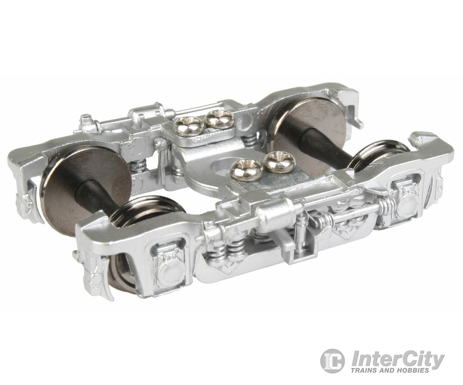 Walthers Proto 2105 Gsc 41-N-11 Metal Passenger Trucks W/Clasp Brake -- Silver - 1 Pair Couplers &