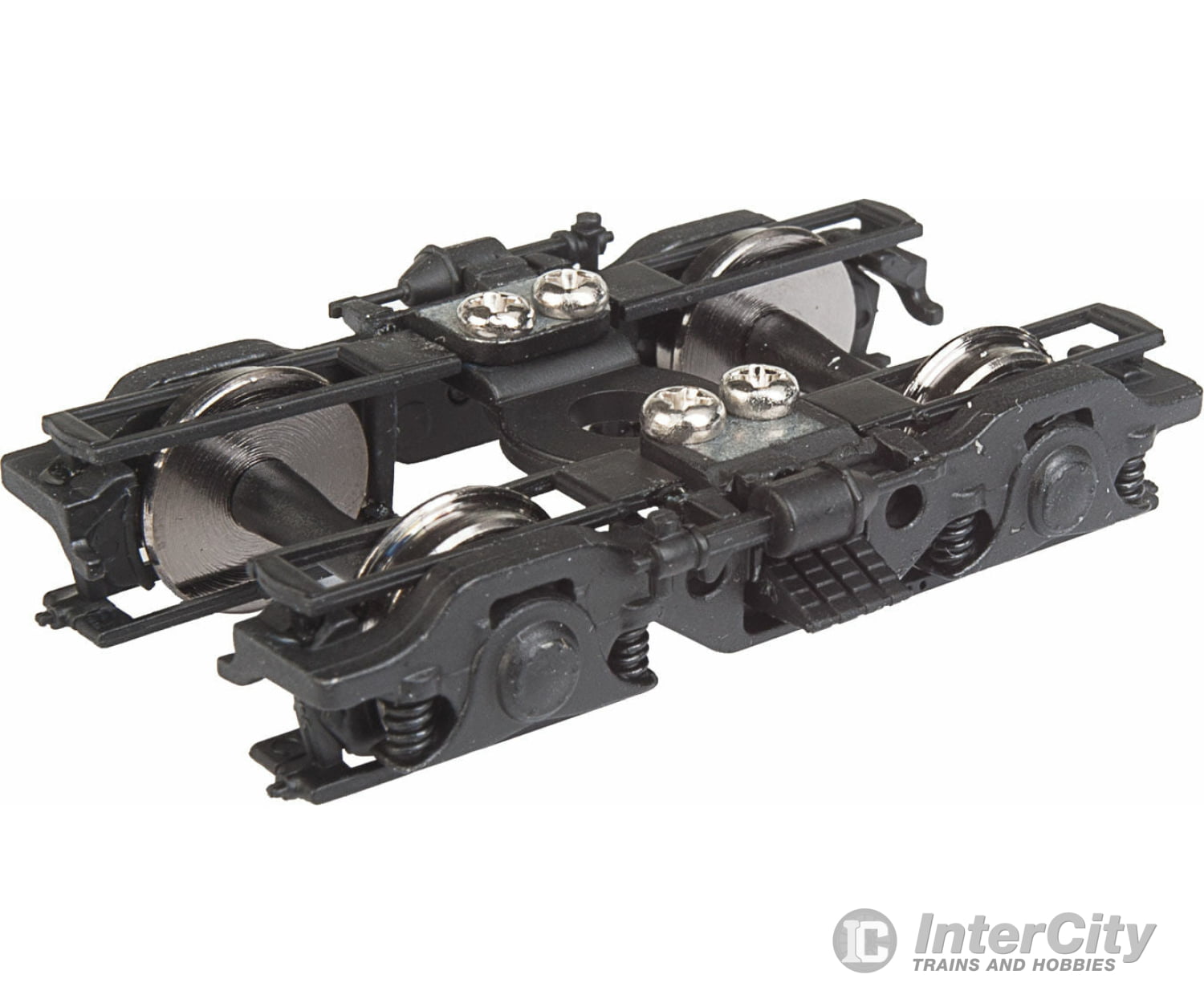 Walthers Proto 2120 Gsc 43-R Metal Passenger Trucks W/Rp-25 Wheels -- Black - 1 Pair Couplers &