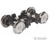 Walthers Proto 2131 Amfleet Inside Bearing Trucks Metal W/Rp-25 Wheels -- Black - 1 Pair Couplers &