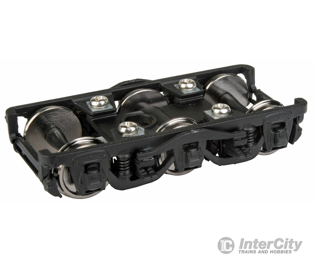 Walthers Proto 2204 Heavyweight 6-Wheel Metal Passenger Trucks W/Rp-25 Wheels -- Type 2411 - 1 Pair