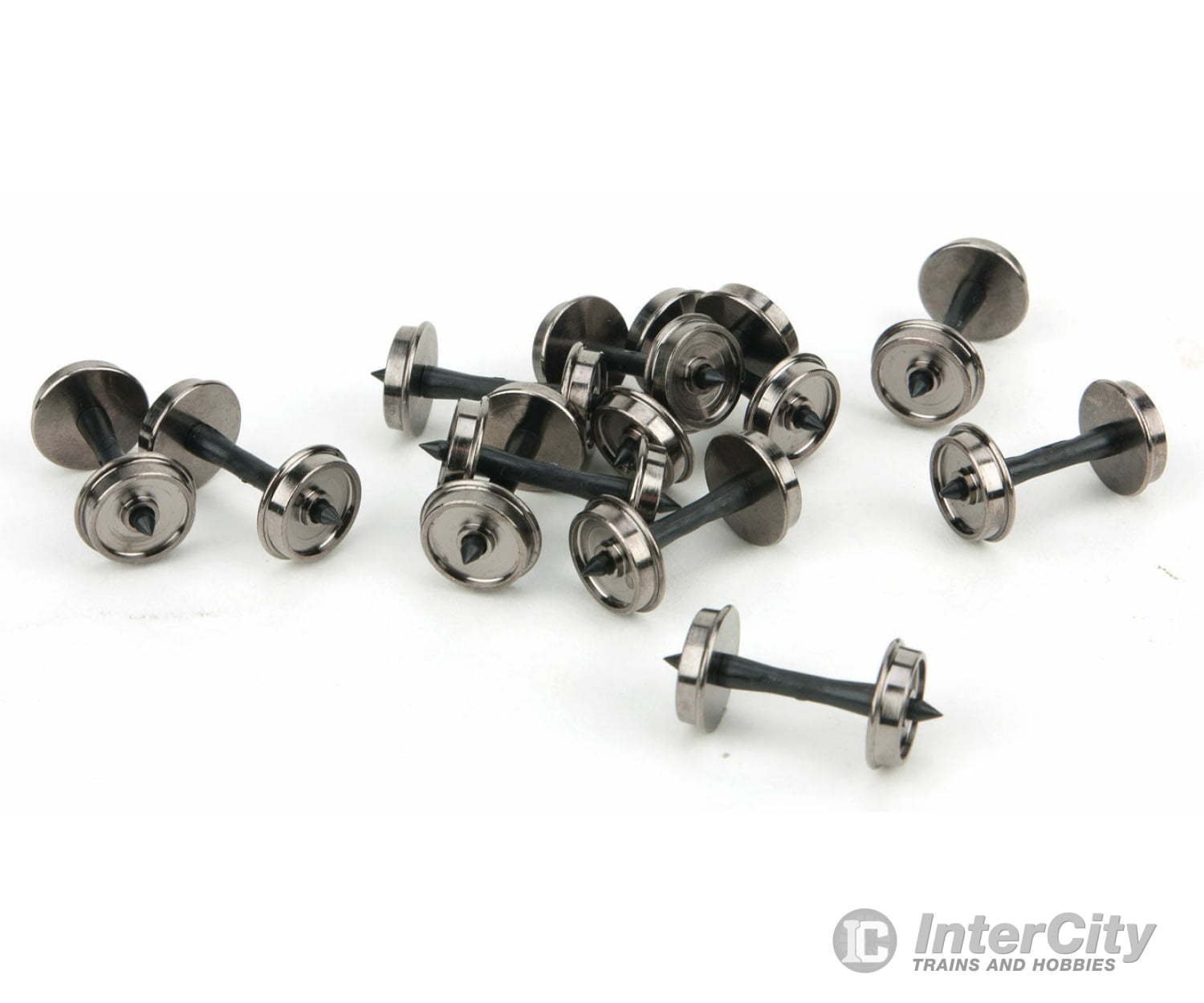 Walthers Proto 2303 36 Turned Metal Rp-25 Wheelsets -- With Plastic Axles Pkg(12) Couplers & Trucks