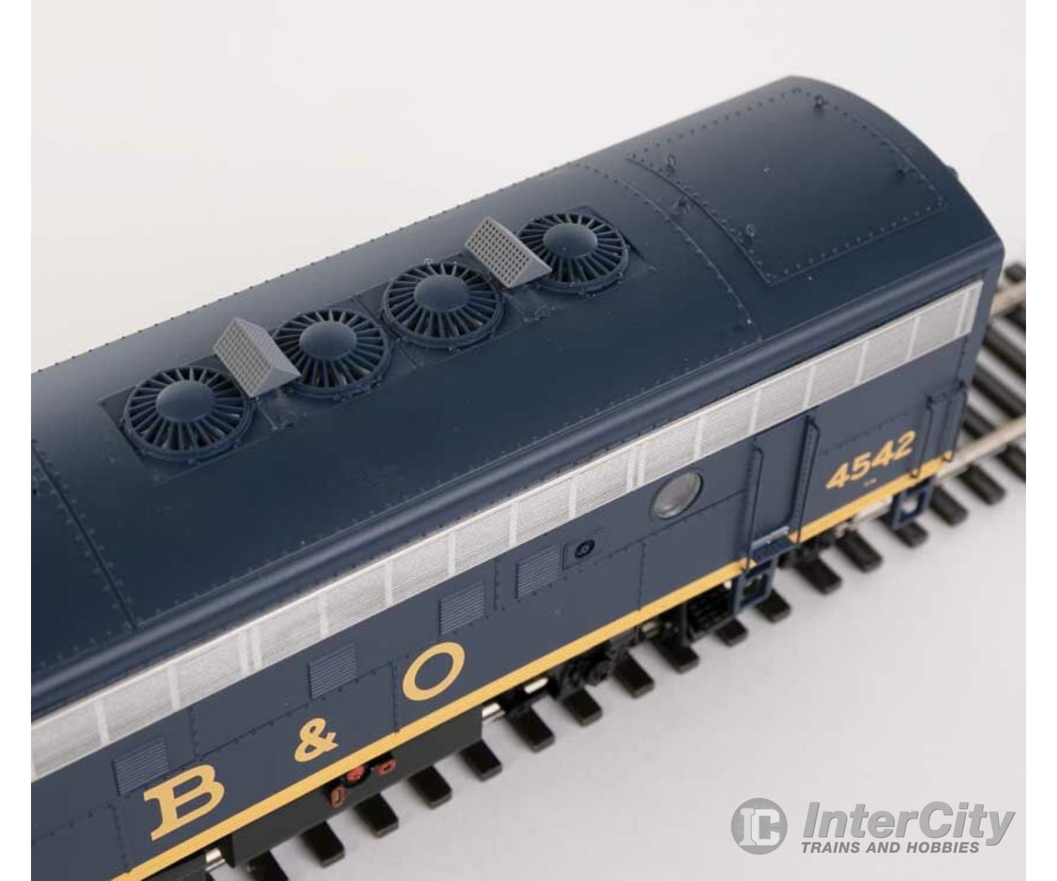 Walthers Proto 40927 Emd F7A-B Set - Loksound 5 Sound & Dcc -- Baltimore Ohio #4542 5483 Locomotives