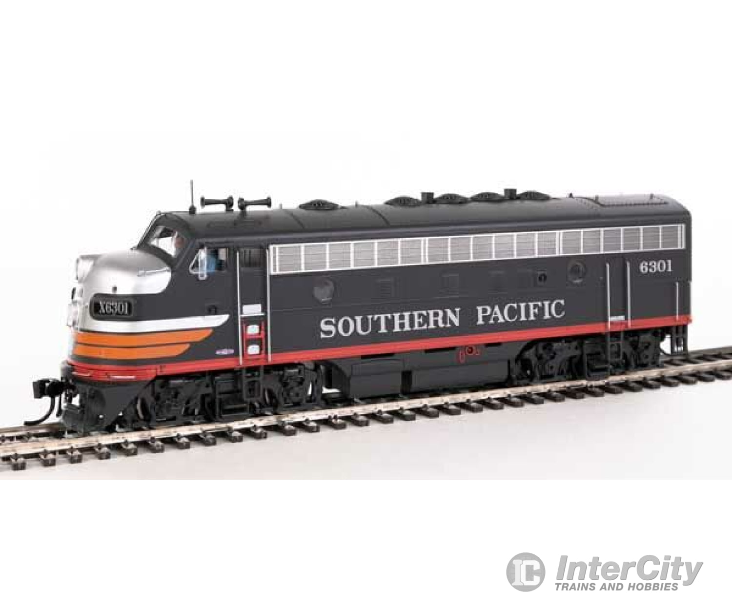 Walthers Proto 40936 Emd F7A-B Set - Loksound 5 Sound & Dcc -- Southern Pacific(Tm) #6301 8301