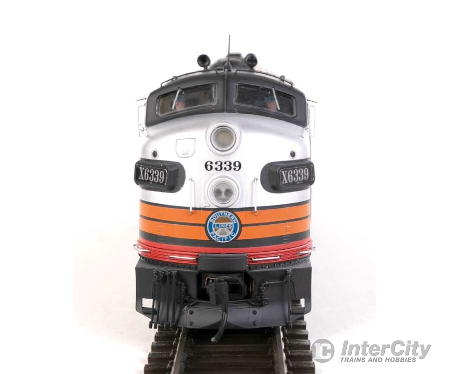 Walthers Proto 40939 Emd F7A - Loksound 5 Sound & Dcc -- Southern Pacific(Tm) #6339 (Black Widow)