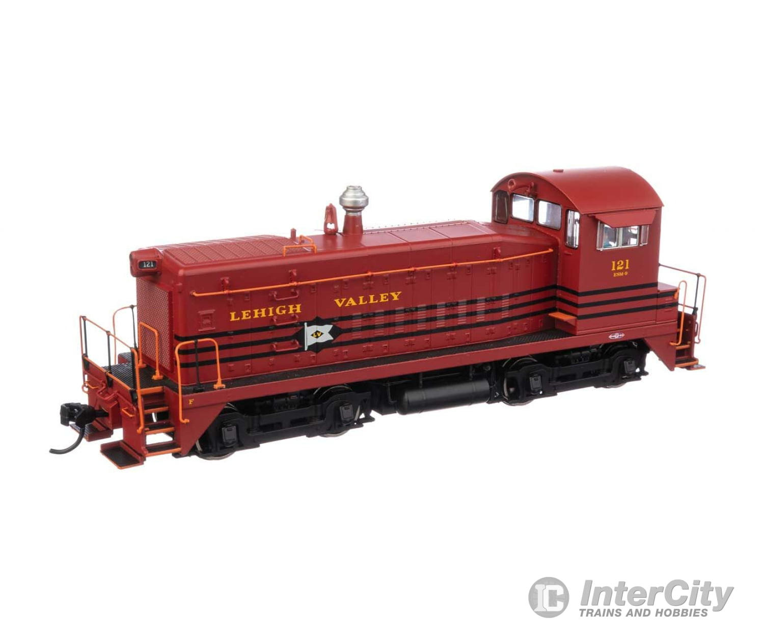 Walthers Proto 41505 Emd Sw900 - Loksound 5 Sound & Dcc -- Lehigh Valley #121 Locomotives